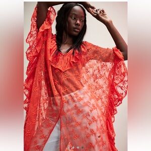 Free People Lace Kaftan - M/L